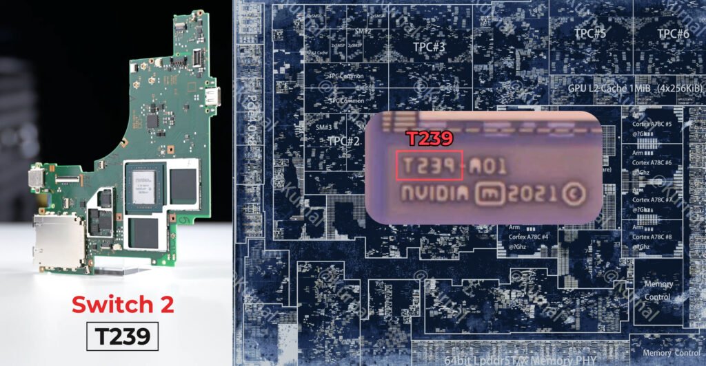 Chip de Nintendo Switch 2