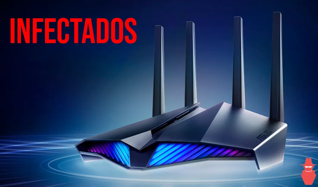 Routers asus infectados