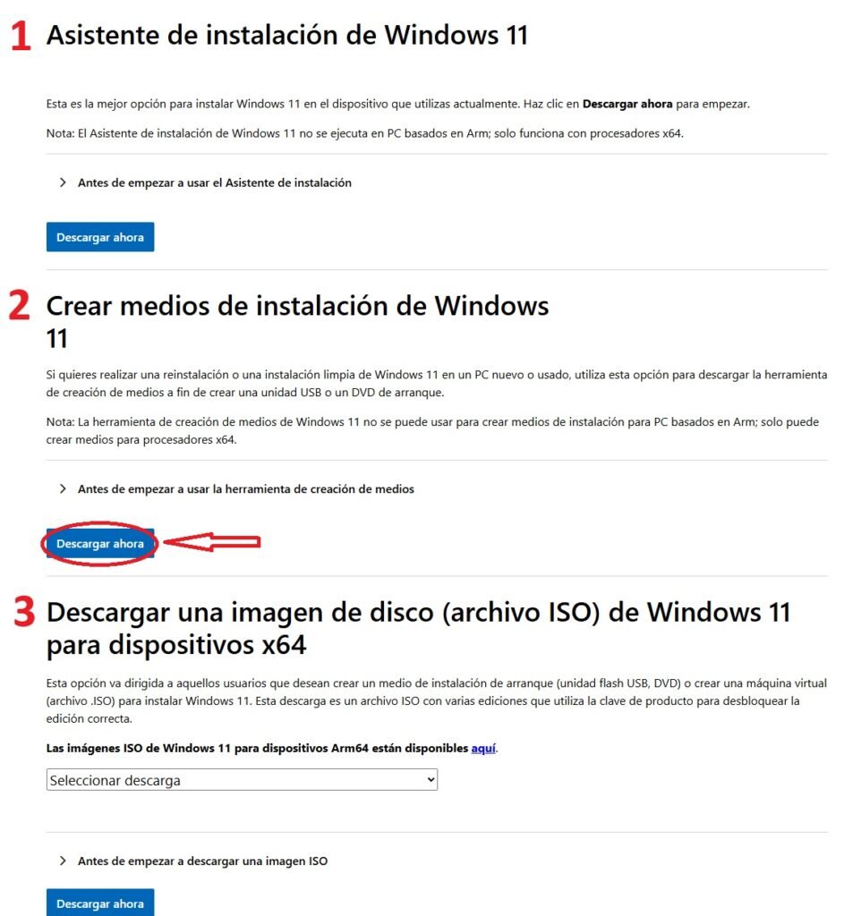 Instalador de Windows 11