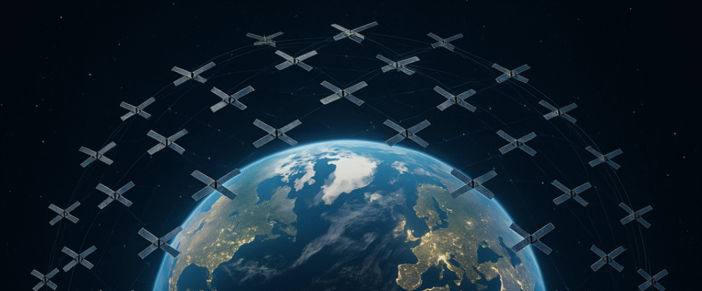 Satelites alrededor del planeta Tierra