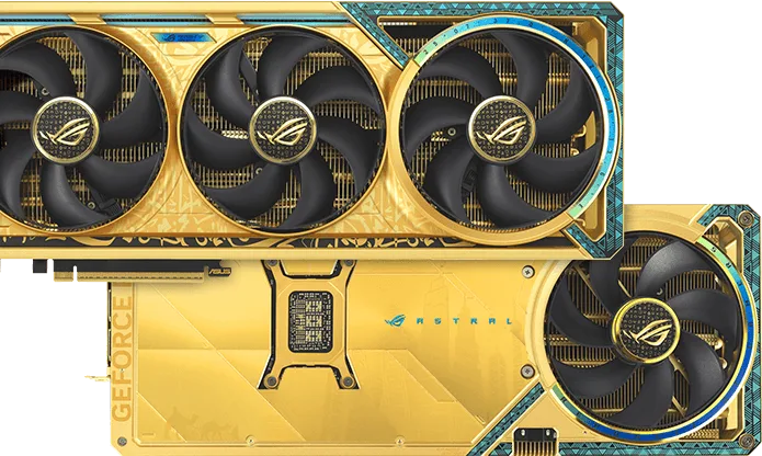 ASUS presenta RTX 5080 ROG Astral Dhahab Core