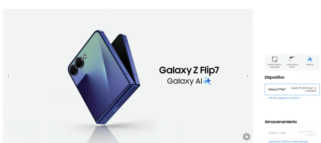 precio z flip 7