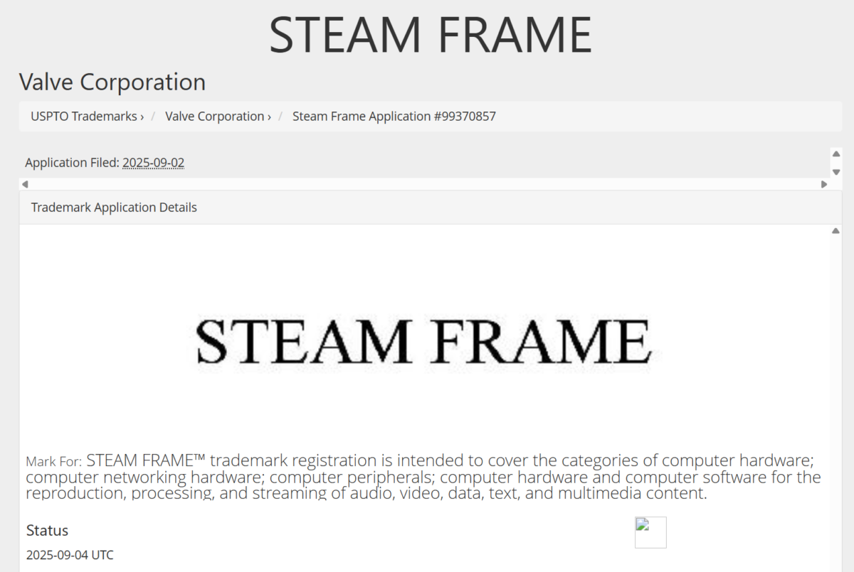 STEAM-FRAME
